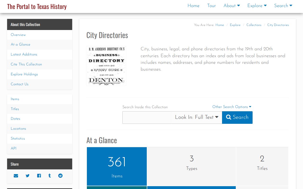 Del Rio city directory search in the UNT City Directories collection